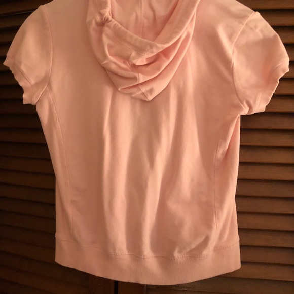 Baby barbie pink short sleeve hoodie y2k XS/S - Picture 5 of 5